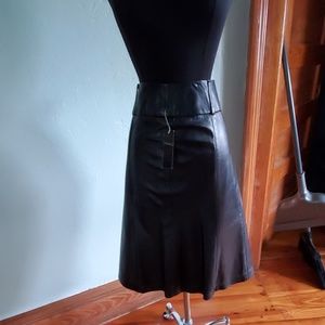 /I'd collection  leather skirt